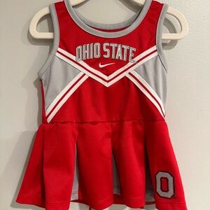 Ohio state cheerleading outfit